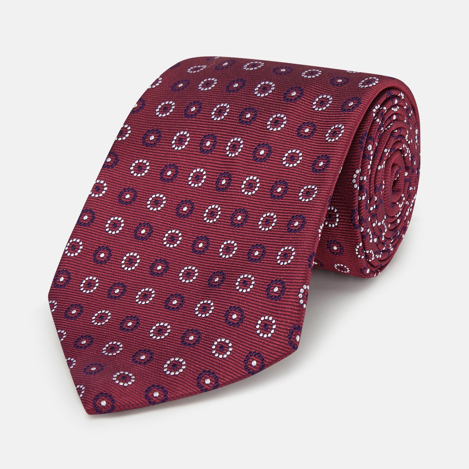 View 1 of product Red Spheric Emblem Tie