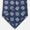 View 4 of product Blue Geometric Jacquard Tie