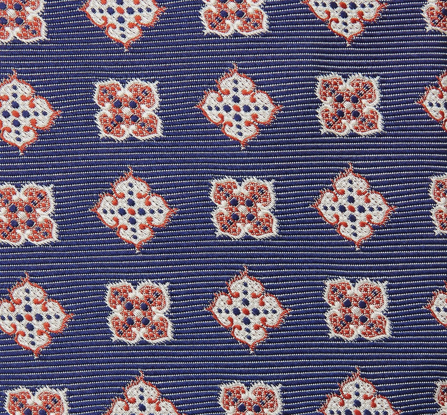 View 3 of product Burgundy Geometric Jacquard Tie