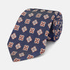 View 1 of product Burgundy Geometric Jacquard Tie