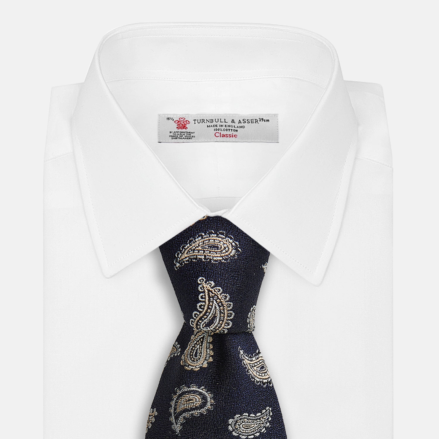 View 2 of product Black Renoir Paisley Tie