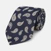 View 1 of product Black Renoir Paisley Tie