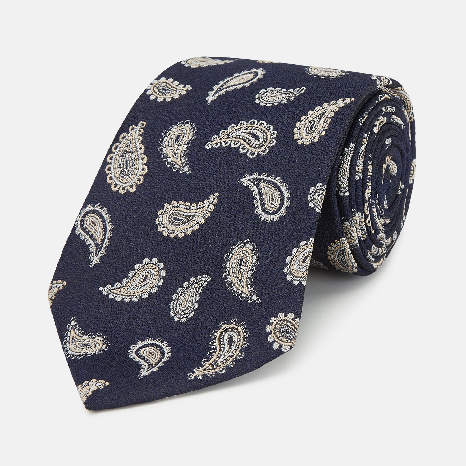 View 1 of product Black Renoir Paisley Tie