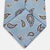 View 4 of product Sky Blue Renoir Paisley Tie