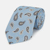 View 1 of product Sky Blue Renoir Paisley Tie