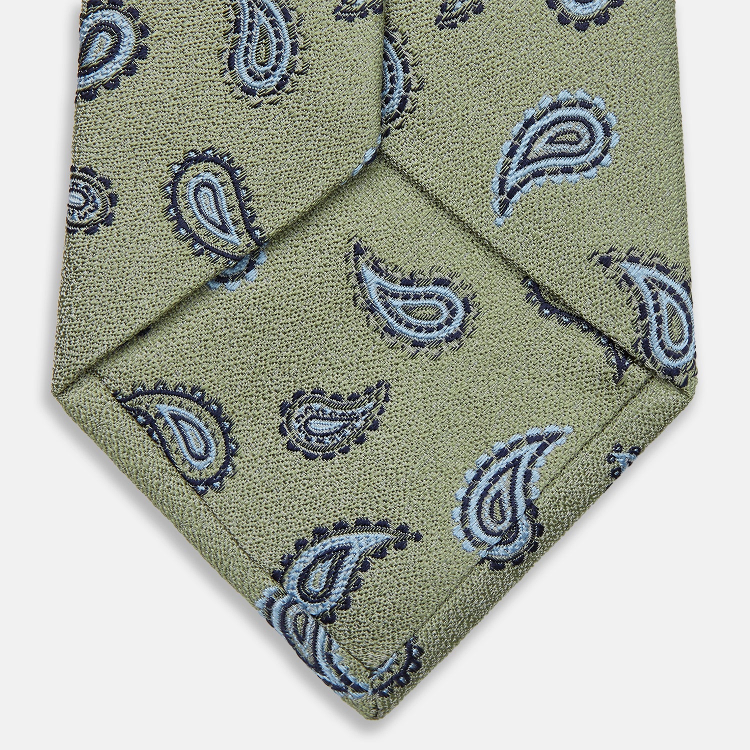 View 4 of product Green Renoir Paisley Tie