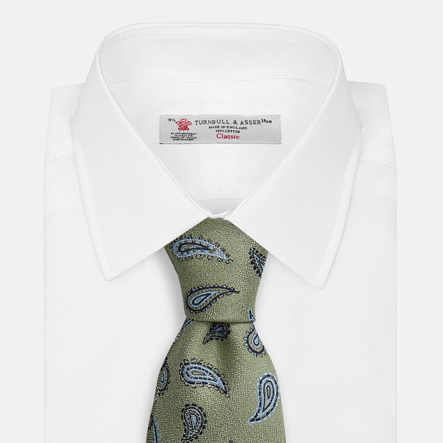 View 2 of product Green Renoir Paisley Tie
