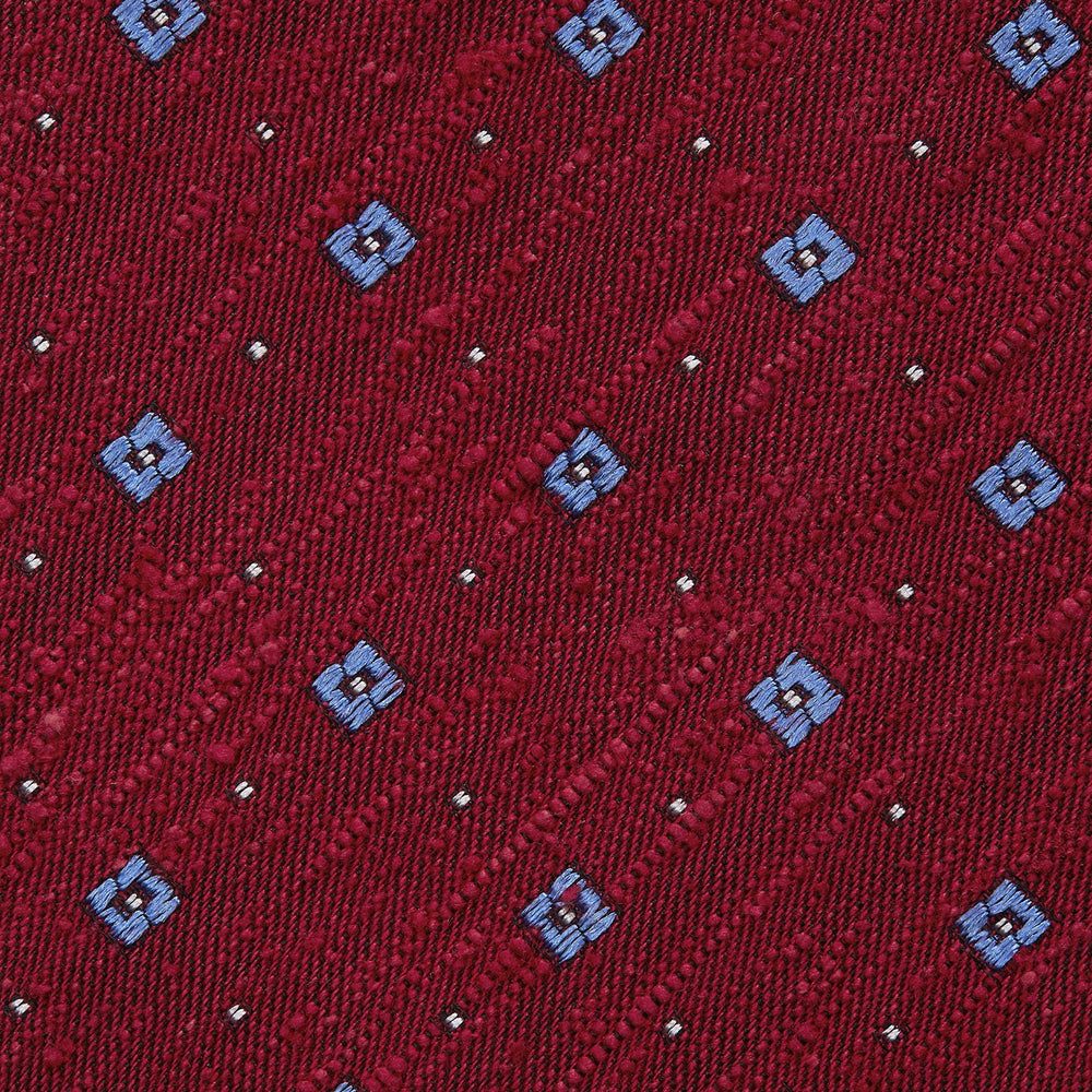 Red Square Silk Tie