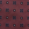 Pink Spot Shield Silk Tie