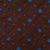View 3 of product Brown Square Silk Tie