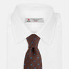 View 2 of product Brown Square Silk Tie