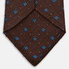 View 4 of product Brown Square Silk Tie