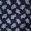 View 3 of product Blue Abstract Paisley Silk Tie