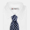 View 2 of product Blue Abstract Paisley Silk Tie