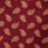View 3 of product Red Abstract Paisley Silk Tie