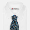 View 2 of product Navy Floral Geometric Tie