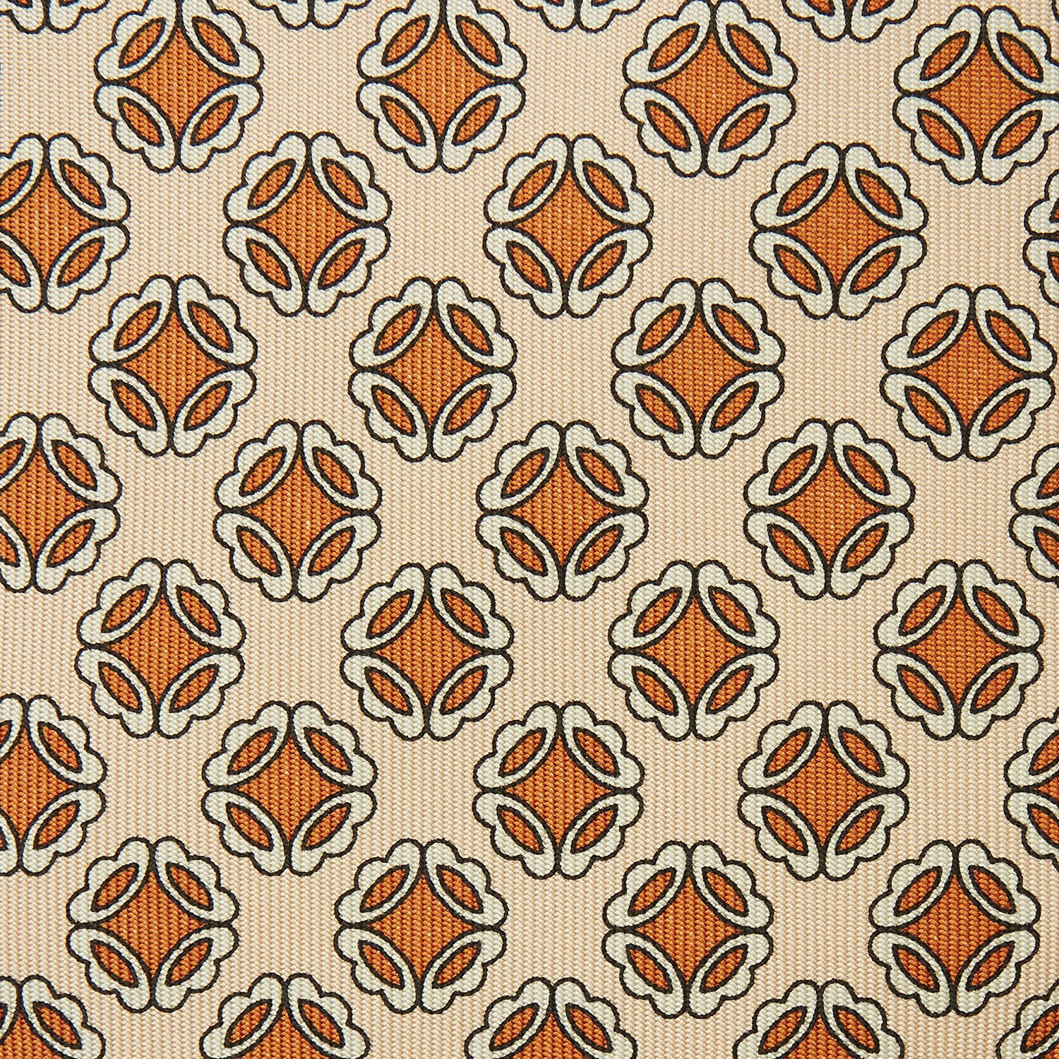 View 3 of product Cream Floral Geometric Tie