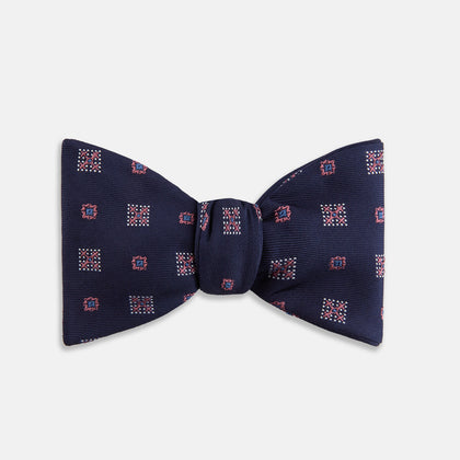 Pink Shields Bow Tie