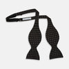 View 3 of product Floral Piqué Monochrome Silk Bow Tie
