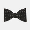 View 1 of product Floral Piqué Monochrome Silk Bow Tie