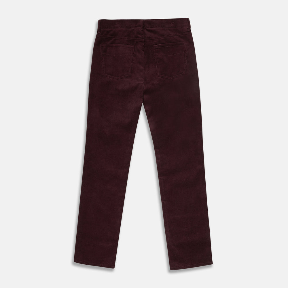 Plum Cord Mylo Trousers