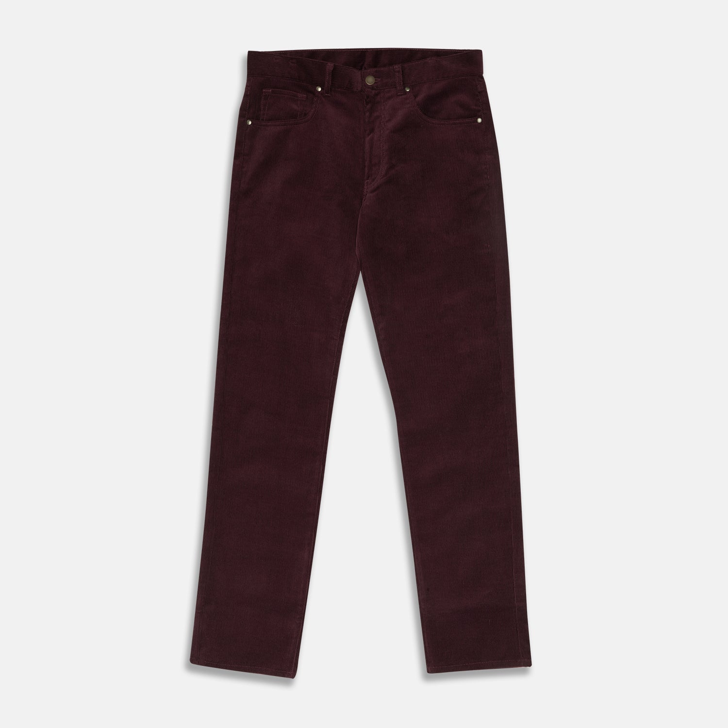 View 1 of product Plum Cord Mylo Trousers