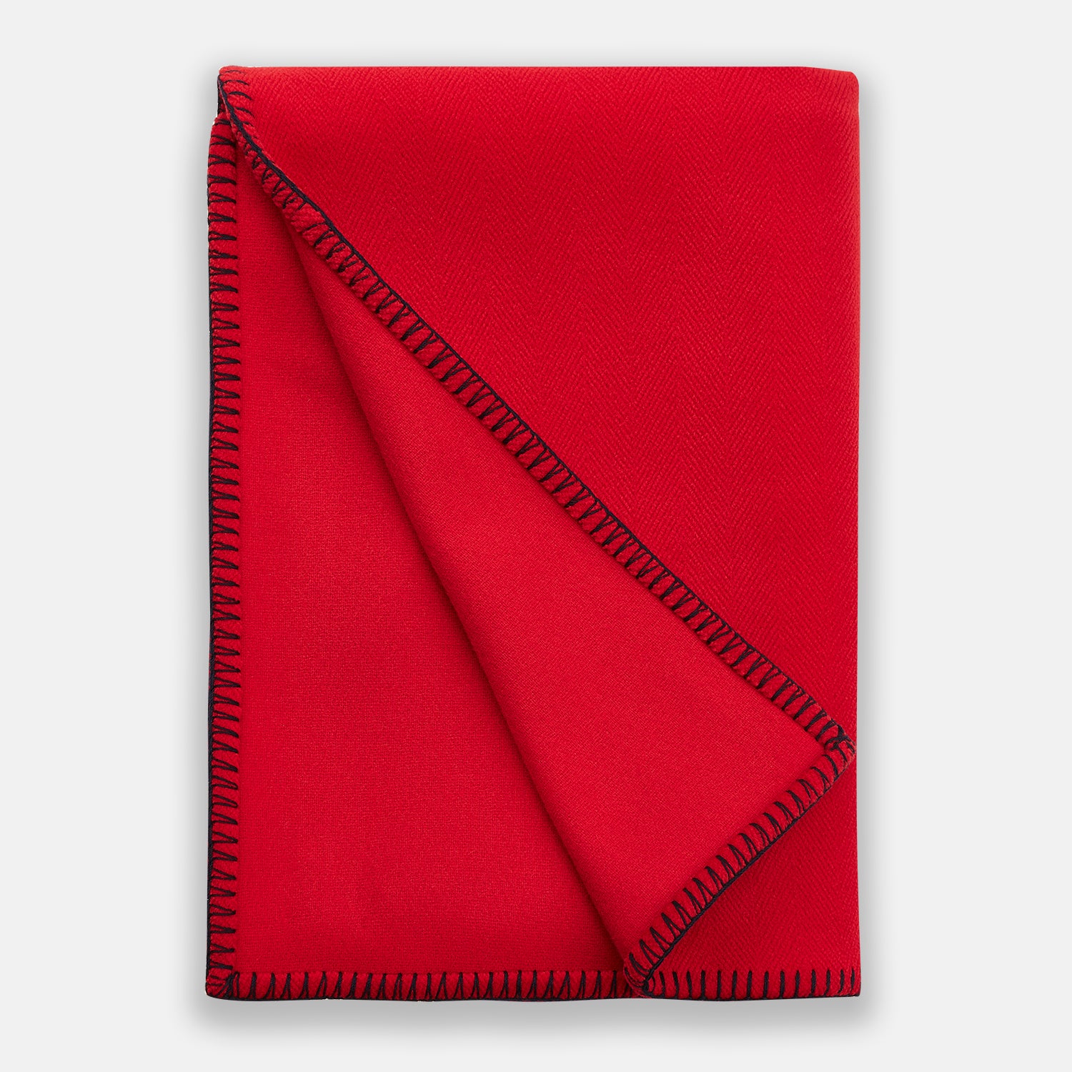Red Lambswool Blanket