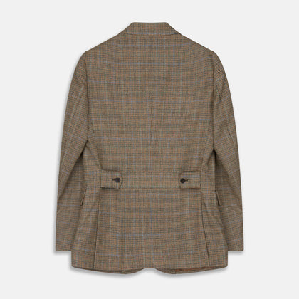 Byron Wool Check Travel Jacket Image 3