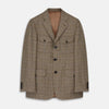 View 1 of product Byron Wool Check Travel Jacket