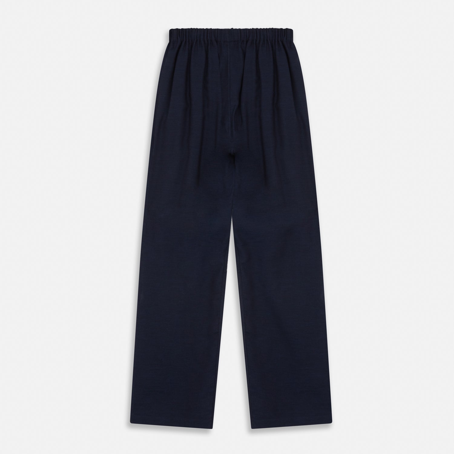 View 3 of product Navy Cotton-Cashmere Pyjama Trousers