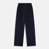 View 1 of product Navy Cotton-Cashmere Pyjama Trousers
