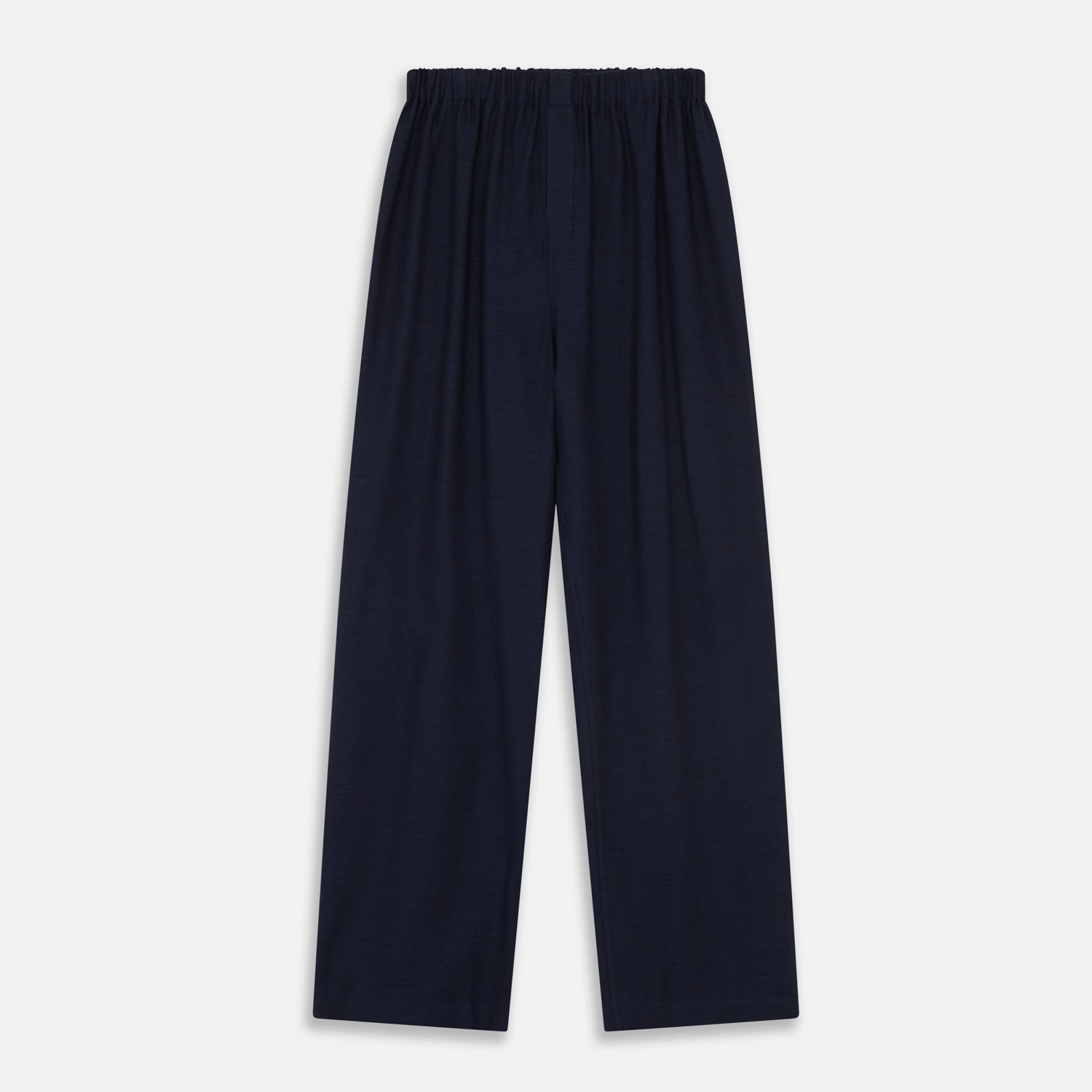 View 1 of product Navy Cotton-Cashmere Pyjama Trousers