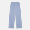 View 2 of product Blue Stripe Cotton Pyjama Trousers
