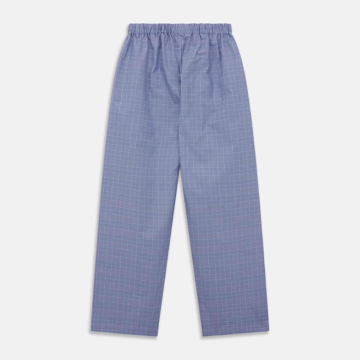 View 2 of product Navy Check Cotton Pyjama Trousers