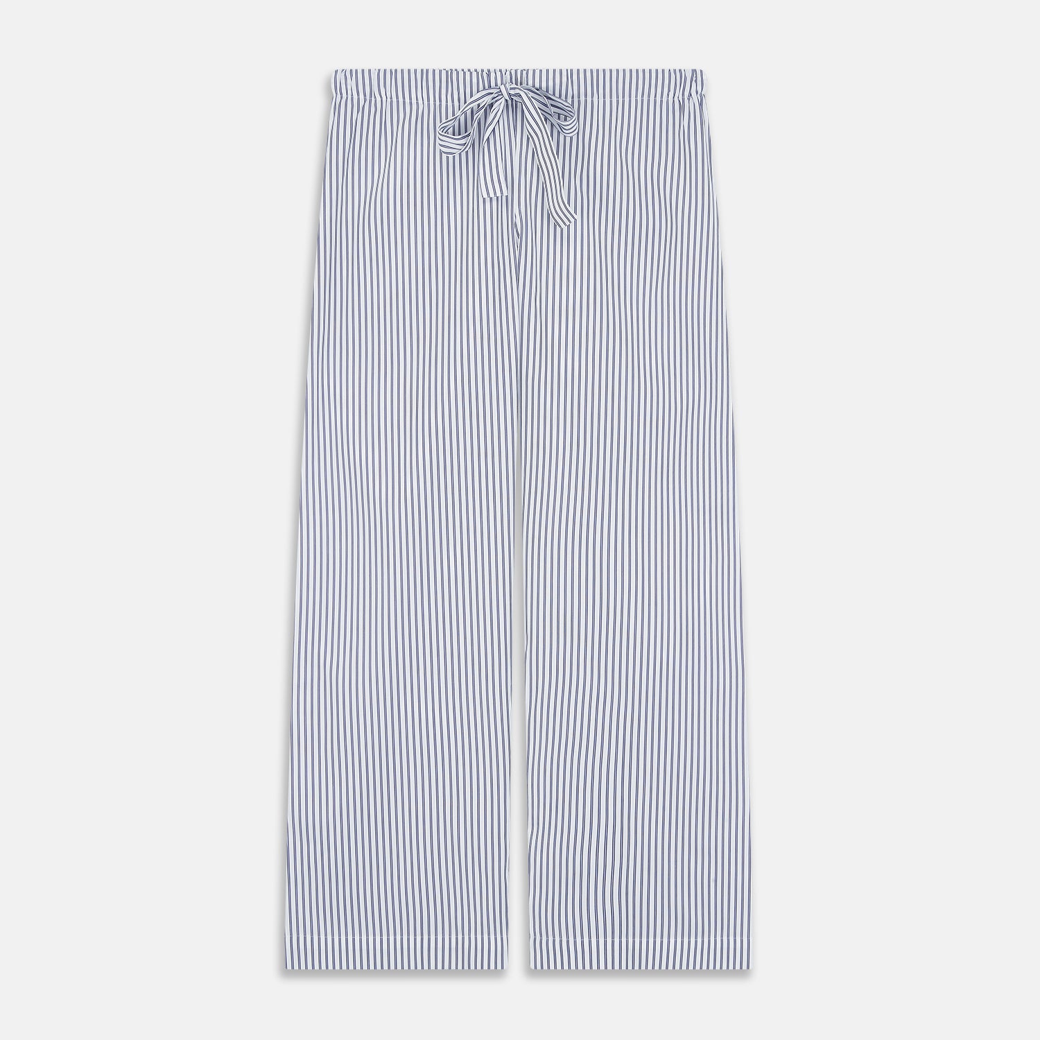 View 4 of product Women's Dara Navy Stripe Pyjama Set