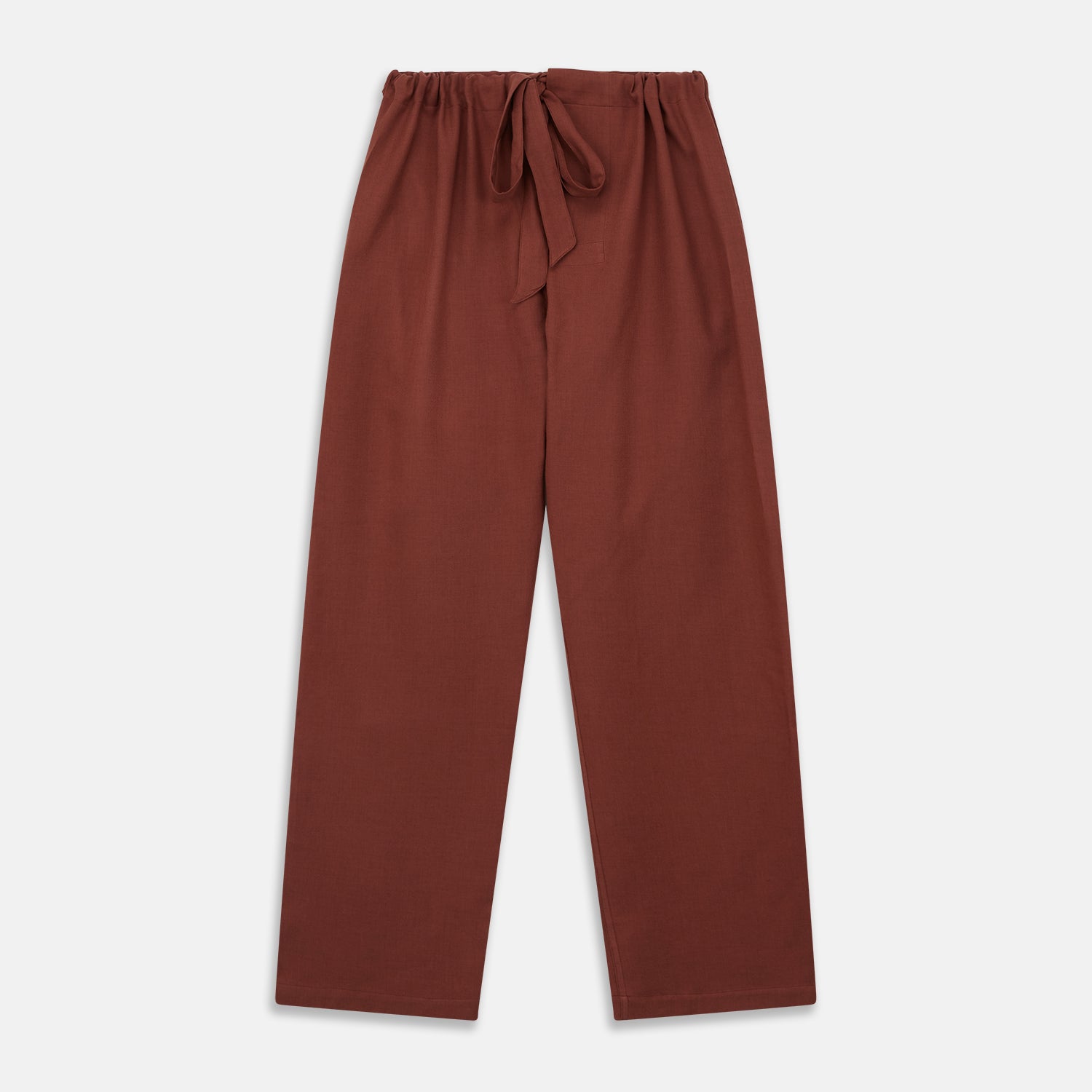 View 6 of product Red Cotton-Cashmere Pyjama Set