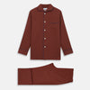 View 2 of product Red Cotton-Cashmere Pyjama Set