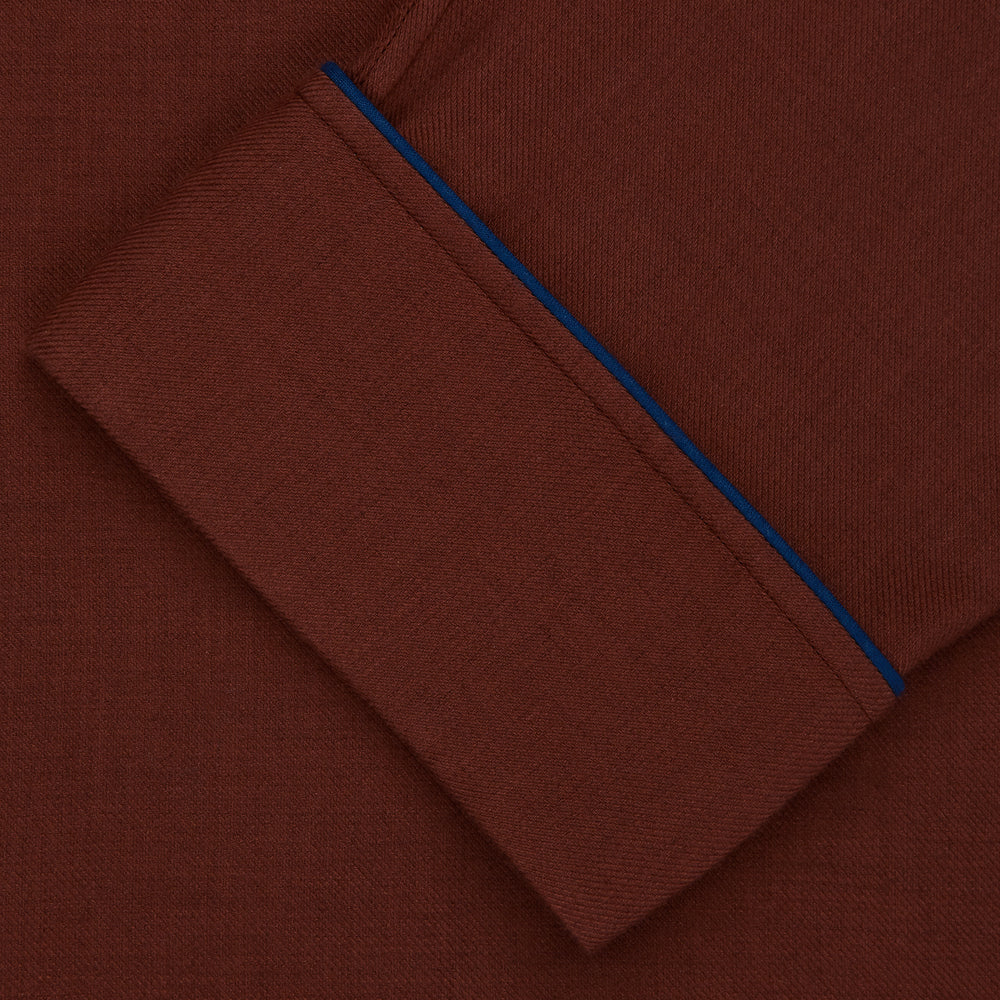 Red Cotton-Cashmere Pyjama Set