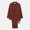 View 1 of product Red Cotton-Cashmere Pyjama Set