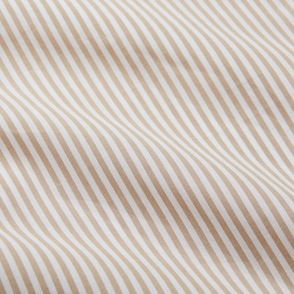 Sand Bengal Stripe Modern Fit Cotton Pyjama Set Image 3