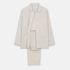 View 1 of product Sand Bengal Stripe Modern Fit Cotton Pyjama Set