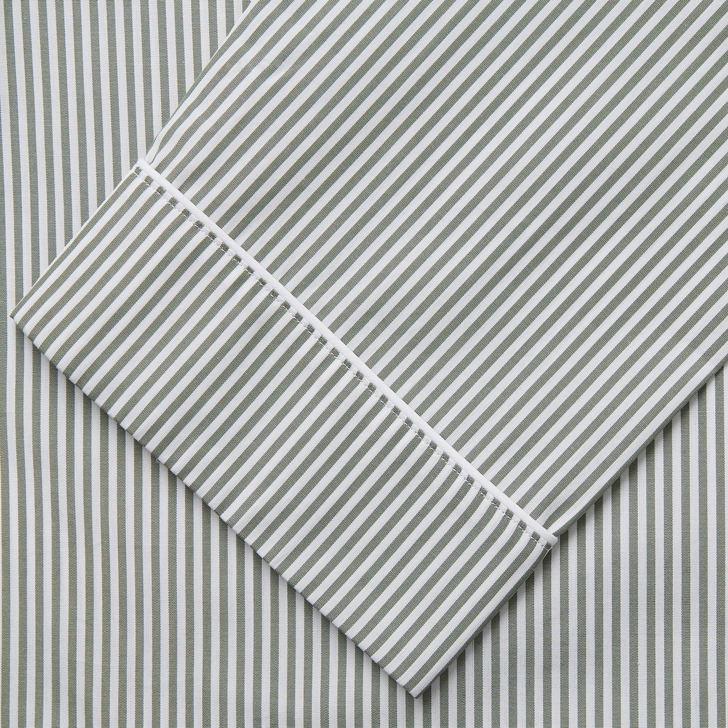 View 3 of product Green Bengal Stripe Modern Fit Cotton Pyjama Set
