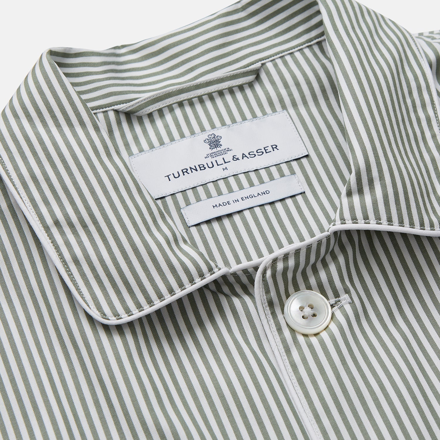 View 2 of product Green Bengal Stripe Modern Fit Cotton Pyjama Set