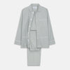 View 1 of product Green Bengal Stripe Modern Fit Cotton Pyjama Set