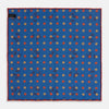 View 2 of product Blue Windsurfer Double-Faced Silk Print Pocket Square