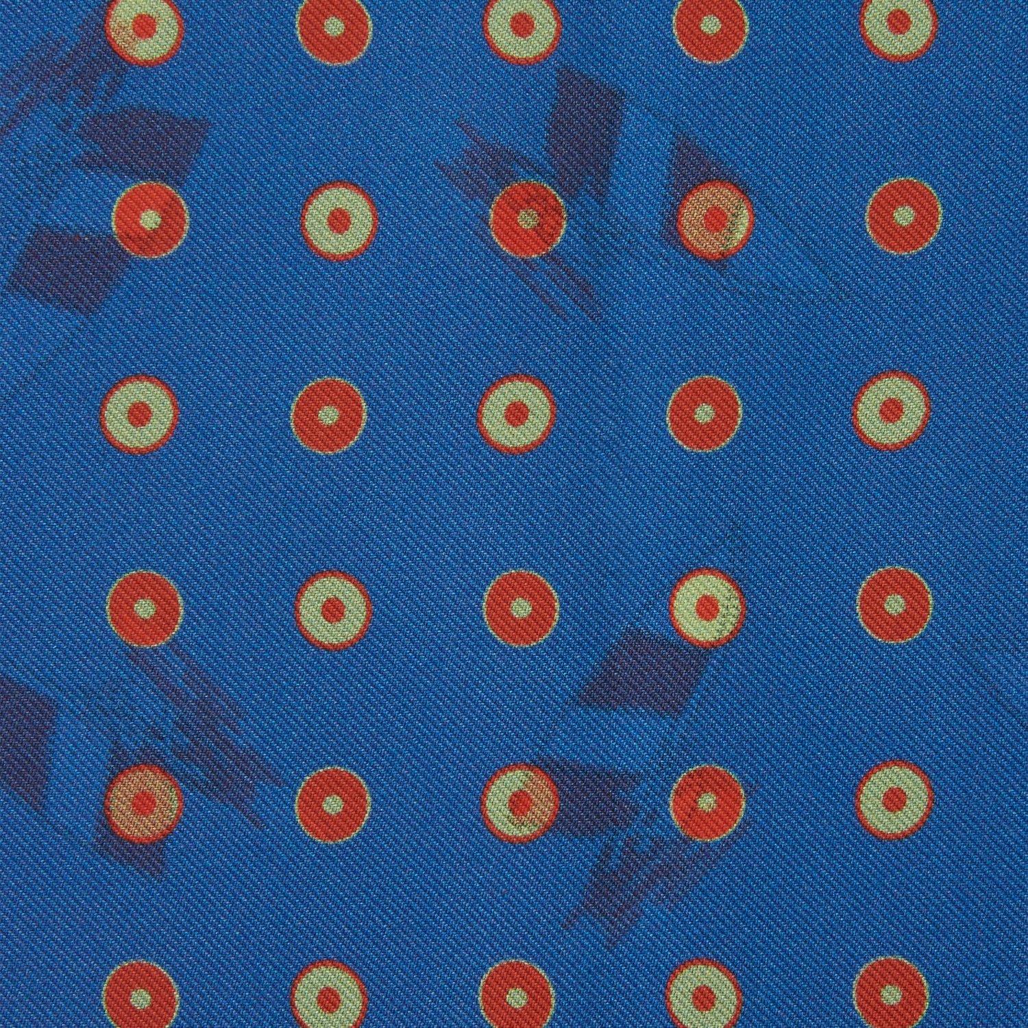 View 5 of product Blue Windsurfer Double-Faced Silk Print Pocket Square