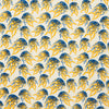 Yellow Jellyfish Silk Print Pocket Square
