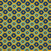 View 3 of product Yellow Medallion Print Silk Pocket Square