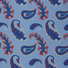 Sky Blue Double-Sided Silk Pocket Square