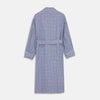 View 5 of product Navy Check Cotton Gown